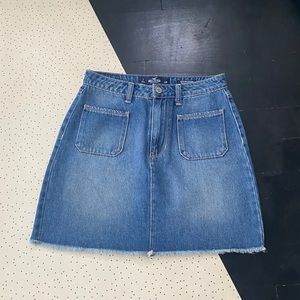 Hollister Denim mini skirt